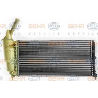 Foto Radiador, refrigeración del motor HELLA 8MK376900251