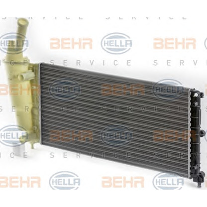 Foto Radiador, refrigeración del motor HELLA 8MK376900251