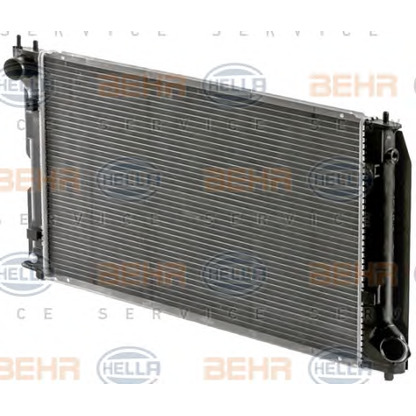 Foto Radiador, refrigeración del motor HELLA 8MK376900331