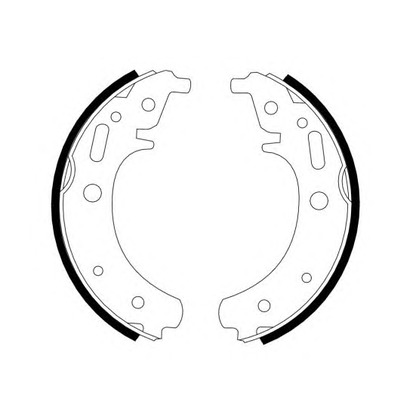 Фото Комплект тормозных колодок HELLA 8DB355000951