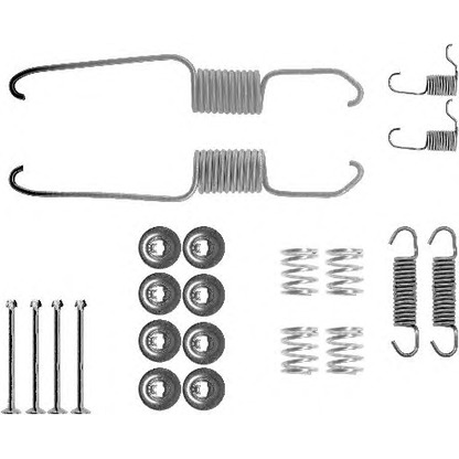 Photo Accessory Kit, brake shoes HELLA 8DZ355200171