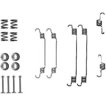 Photo Kit d'accessoires, mâchoire de frein HELLA 8DZ355200681