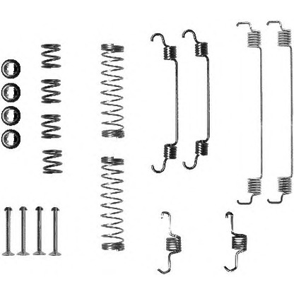 Foto Kit accessori, Ganasce freno HELLA 8DZ355200741