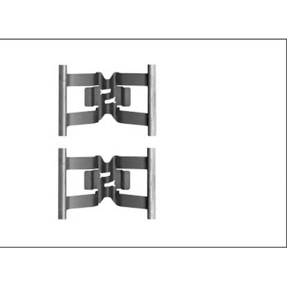 Photo Accessory Kit, disc brake pads HELLA 8DZ355206181