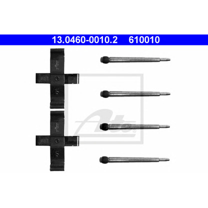 Zdjęcie Zestaw akcesoriów, klocki hamulcowe ATE 13046000102