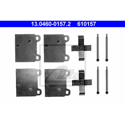 Photo Accessory Kit, disc brake pads ATE 13046001572