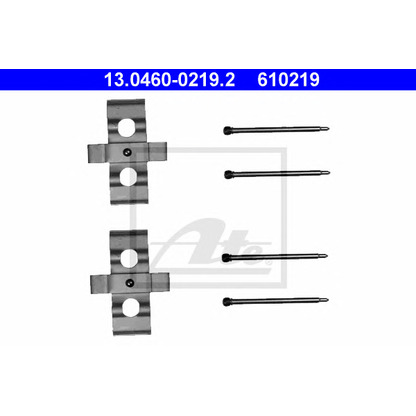 Photo Accessory Kit, disc brake pads ATE 13046002192