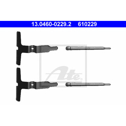 Zdjęcie Zestaw akcesoriów, klocki hamulcowe ATE 13046002292