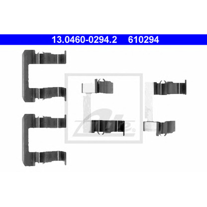 Foto Zubehörsatz, Scheibenbremsbelag ATE 13046002942