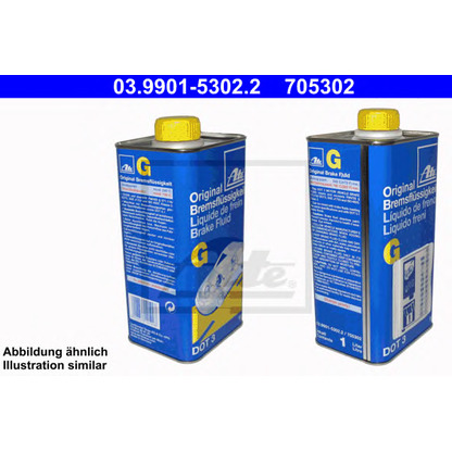 Photo Brake Fluid ATE 03990153022