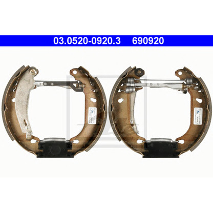 Photo Brake Shoe Set ATE 03052009203