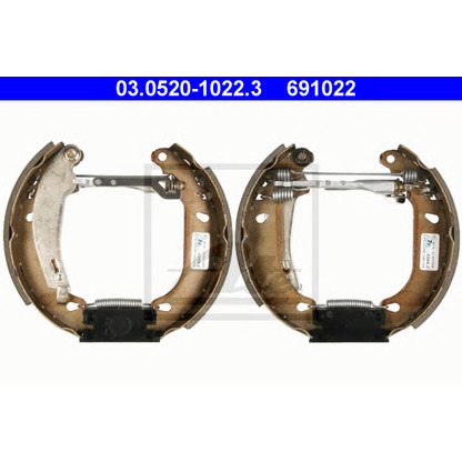 Photo Brake Shoe Set ATE 03052010223