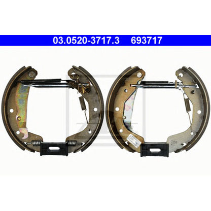 Photo Brake Shoe Set ATE 03052037173