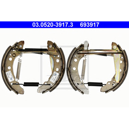 Photo Brake Shoe Set ATE 03052039173