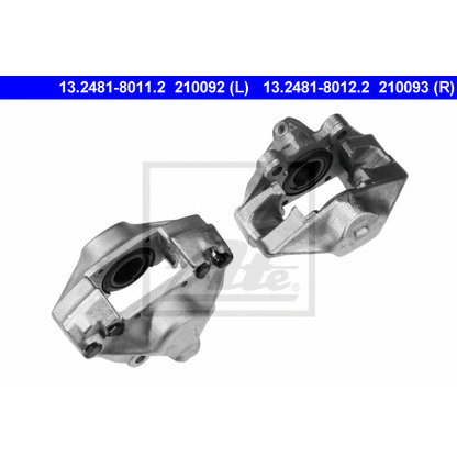 Photo Brake Caliper ATE 13248180122