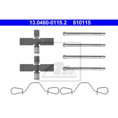 Photo Accessory Kit, disc brake pads ATE 13046001152