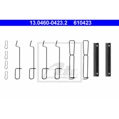 Zdjęcie Zestaw akcesoriów, klocki hamulcowe ATE 13046004232