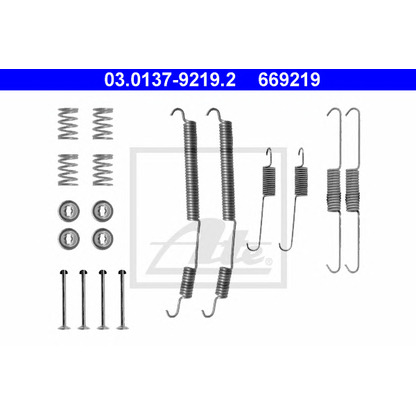 Photo Accessory Kit, brake shoes ATE 03013792192