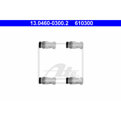 Foto Zubehörsatz, Scheibenbremsbelag ATE 13046003002