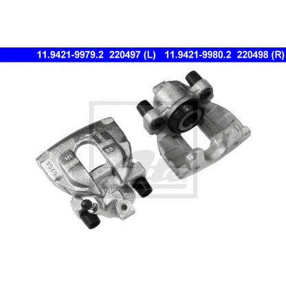 Photo Brake Caliper ATE 11942199802