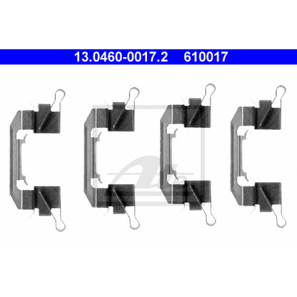 Photo Accessory Kit, disc brake pads ATE 13046000172