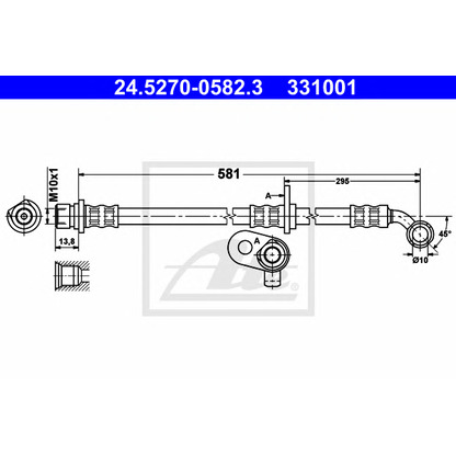 Photo Brake Hose ATE 24527005823