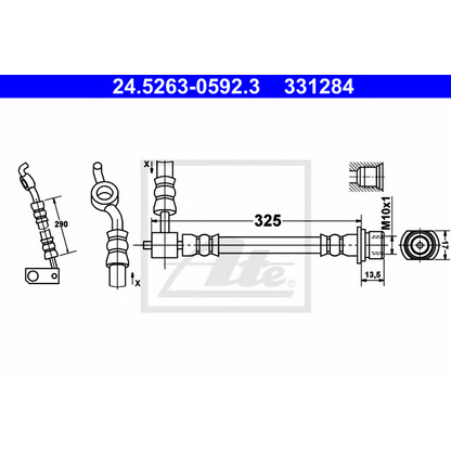 Photo Brake Hose ATE 24526305923