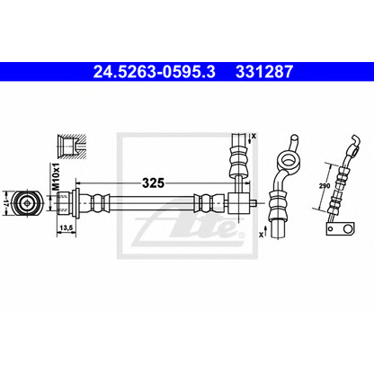 Photo Brake Hose ATE 24526305953