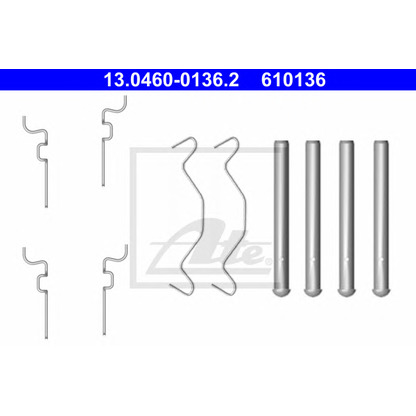 Photo Accessory Kit, disc brake pads ATE 13046001362