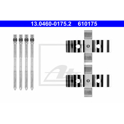 Zdjęcie Zestaw akcesoriów, klocki hamulcowe ATE 13046001752
