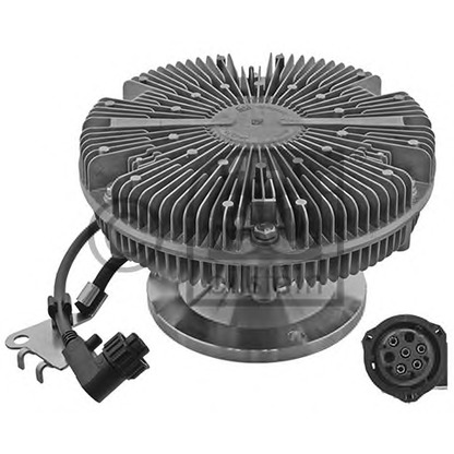 Photo Clutch, radiator fan FEBI BILSTEIN 46110