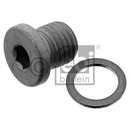 Photo Oil Drain Plug, oil pan; Threaded Plug FEBI BILSTEIN 46398