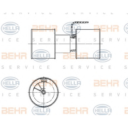 Фото Вентилятор салона BEHR HELLA SERVICE 8EW009159791