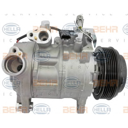 Photo Compressor, air conditioning BEHR HELLA SERVICE 8FK351100601