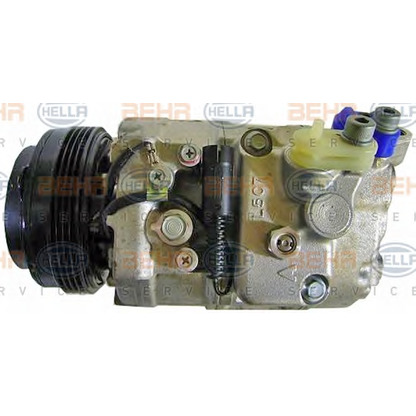 Photo Compressor, air conditioning BEHR HELLA SERVICE 8FK351105041