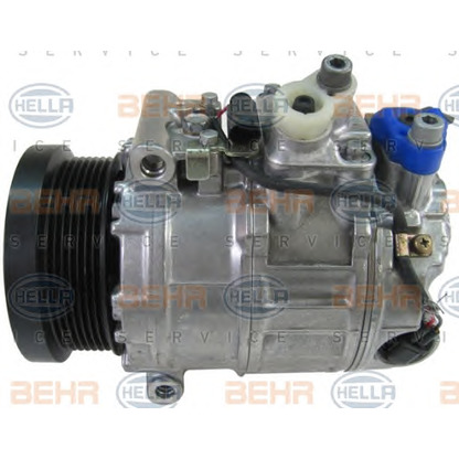 Foto Compresor, aire acondicionado BEHR HELLA SERVICE 8FK351105141