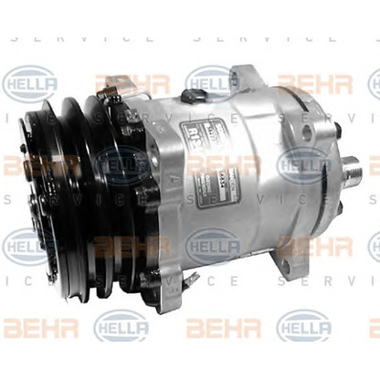 Photo Compressor, air conditioning BEHR HELLA SERVICE 8FK351124071