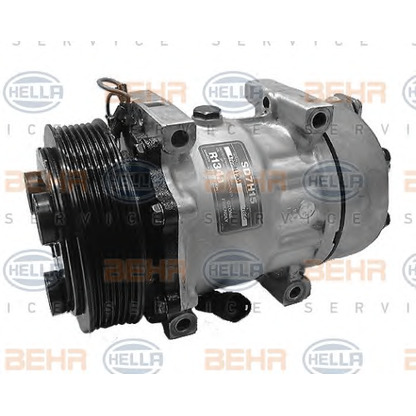 Photo Compressor, air conditioning BEHR HELLA SERVICE 8FK351126061