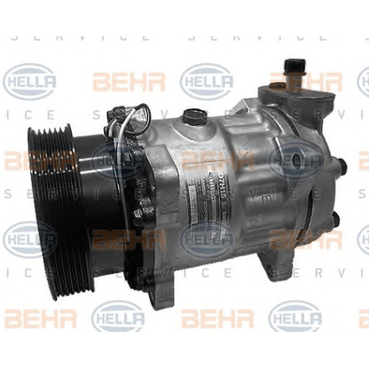 Photo Compressor, air conditioning BEHR HELLA SERVICE 8FK351126321