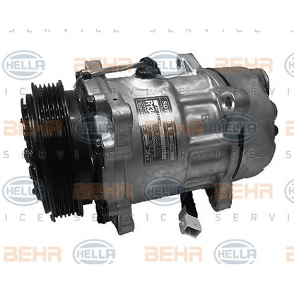 Photo Compressor, air conditioning BEHR HELLA SERVICE 8FK351127291