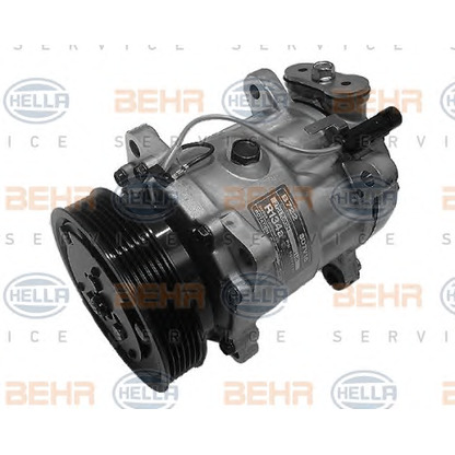 Photo Compressor, air conditioning BEHR HELLA SERVICE 8FK351127301