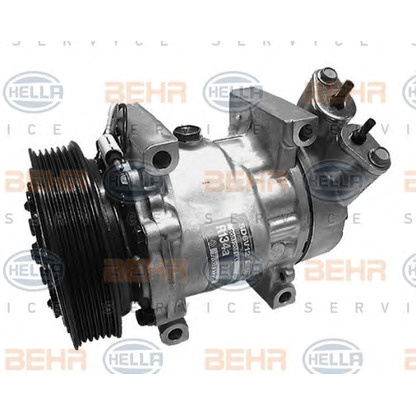 Photo Compressor, air conditioning BEHR HELLA SERVICE 8FK351127411