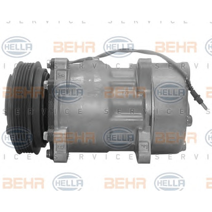 Photo Compressor, air conditioning BEHR HELLA SERVICE 8FK351132781