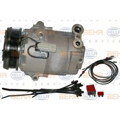 Photo Compressor, air conditioning BEHR HELLA SERVICE 8FK351135791