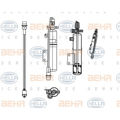 Фото Осушитель, кондиционер BEHR HELLA SERVICE 8FT351198541