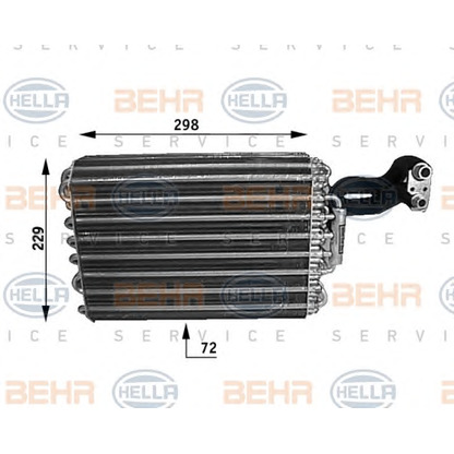 Фото Испаритель, кондиционер BEHR HELLA SERVICE 8FV351210091