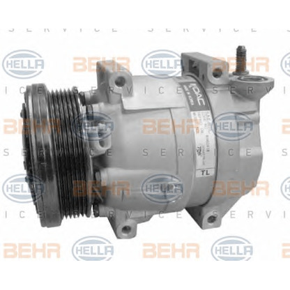 Photo Compressor, air conditioning BEHR HELLA SERVICE 8FK351273351