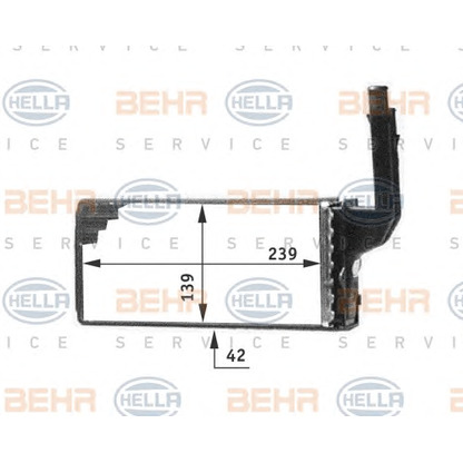 Photo Système de chauffage BEHR HELLA SERVICE 8FH351311651