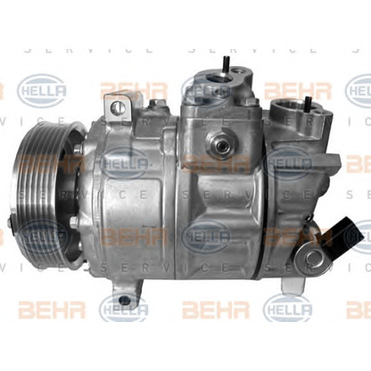 Photo Compressor, air conditioning BEHR HELLA SERVICE 8FK351316641