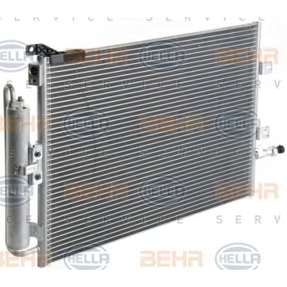 Foto Condensatore, Climatizzatore BEHR HELLA SERVICE 8FC351319251